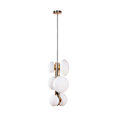 Suspension luminaire | Omi Dorée H 100 cm