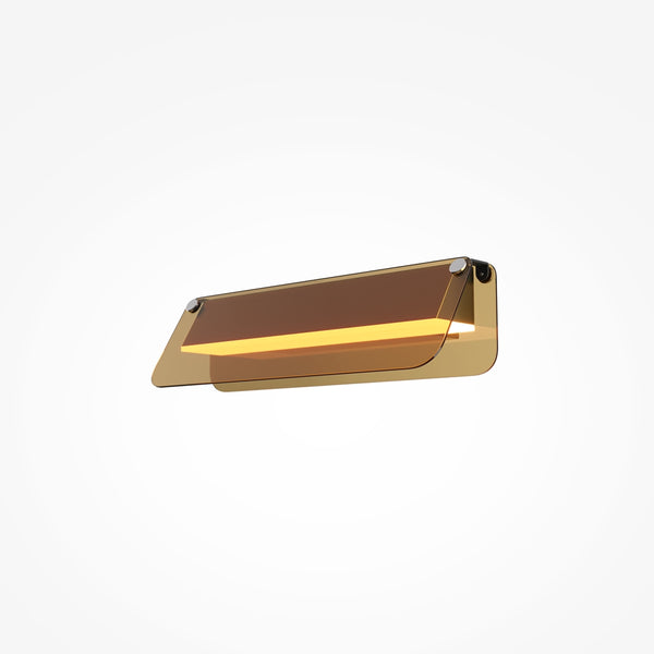 Flat Black Wall Lamp