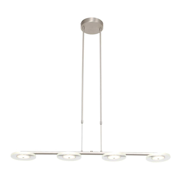 Turound silver pendant light