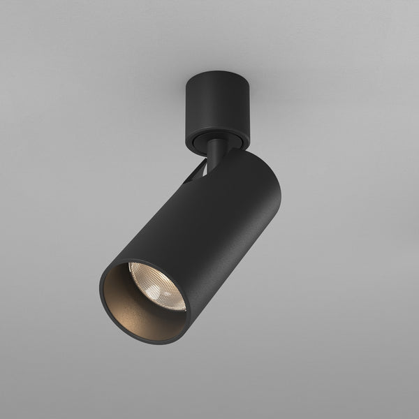 Black LED spotlight