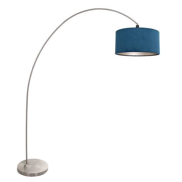 Solva silver floor lamp