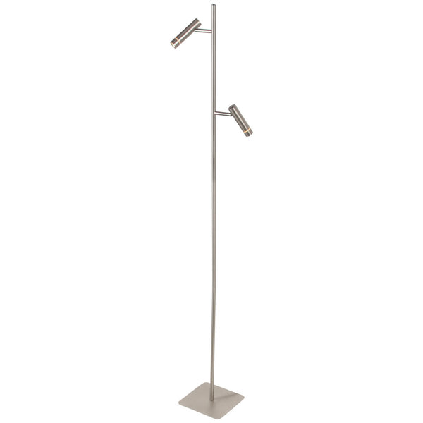 Volari silver floor lamp