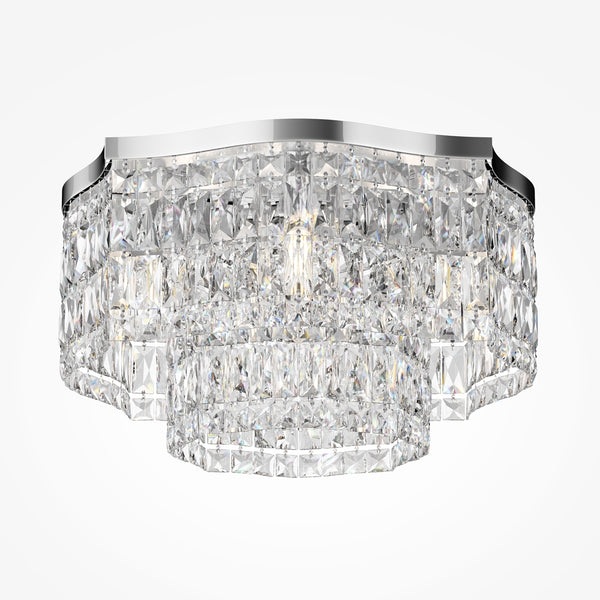 Dune Silver ceiling light