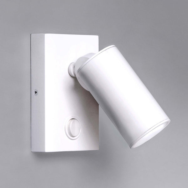 Applique murale LED Haul en aluminium, blanc, hauteur 10 cm