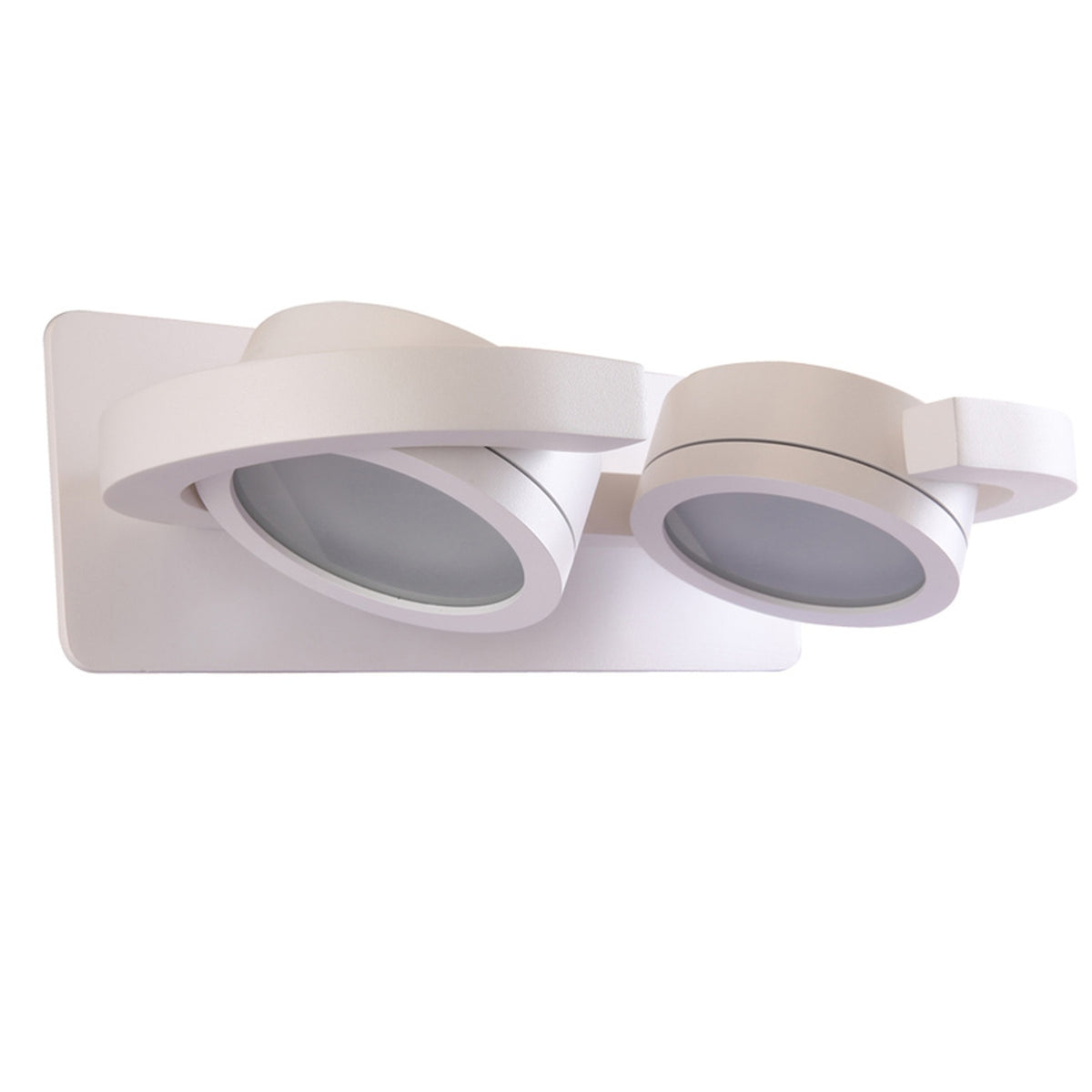 Applique extérieure Iguazu 2 lumières, verre, IP54