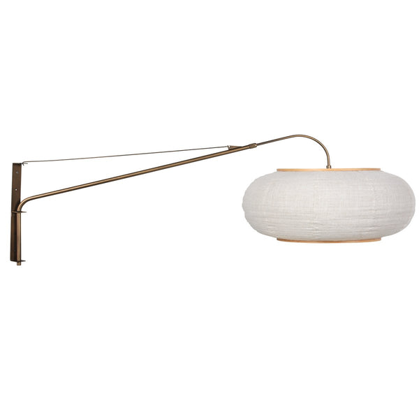 Silva-Alba bronze wall lamp
