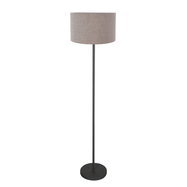 Noor black floor lamp