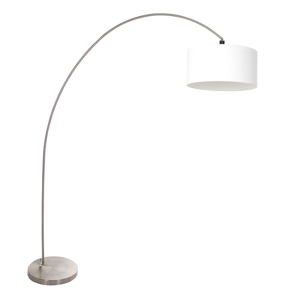 Silver Solva floor lamp