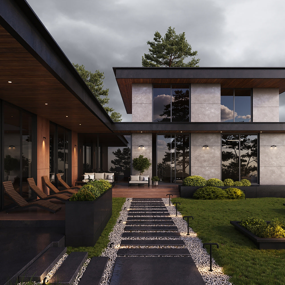 Sleek Luminaire exterieur