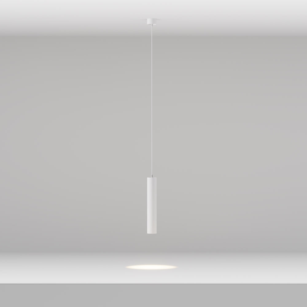 Focus LED Suspension luminaire blanc
