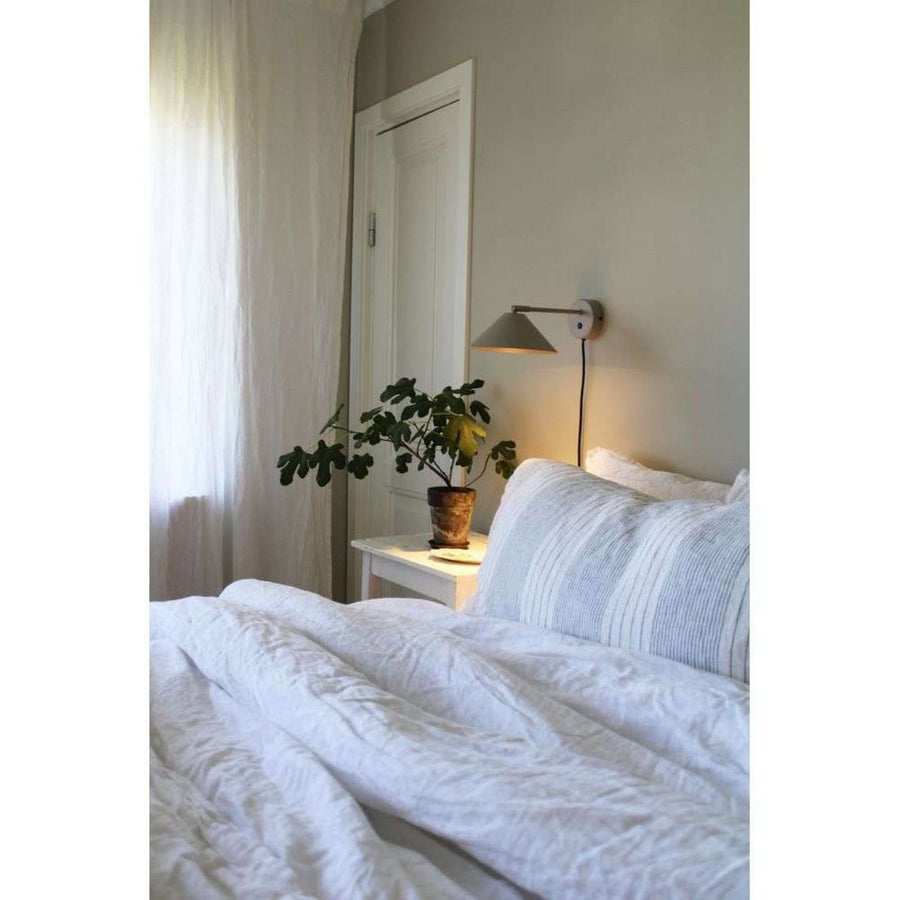 Applique murale Cannes en métal, beige et noir, Ø 20 cm