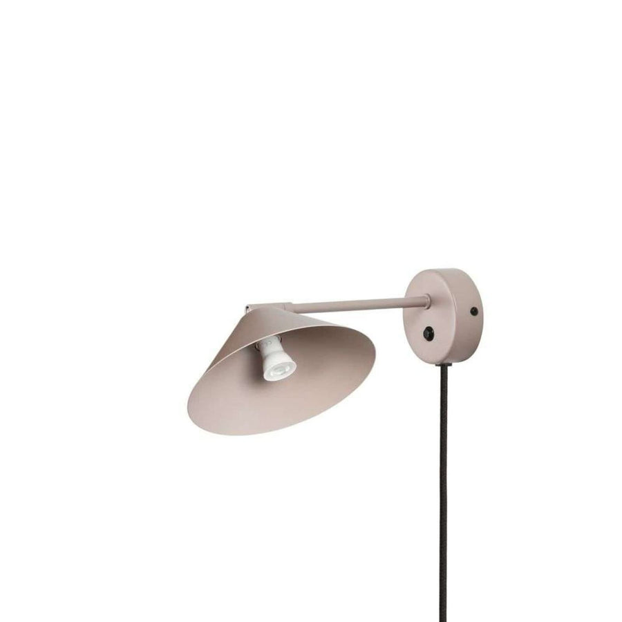 Applique murale Cannes en métal, beige et noir, Ø 20 cm