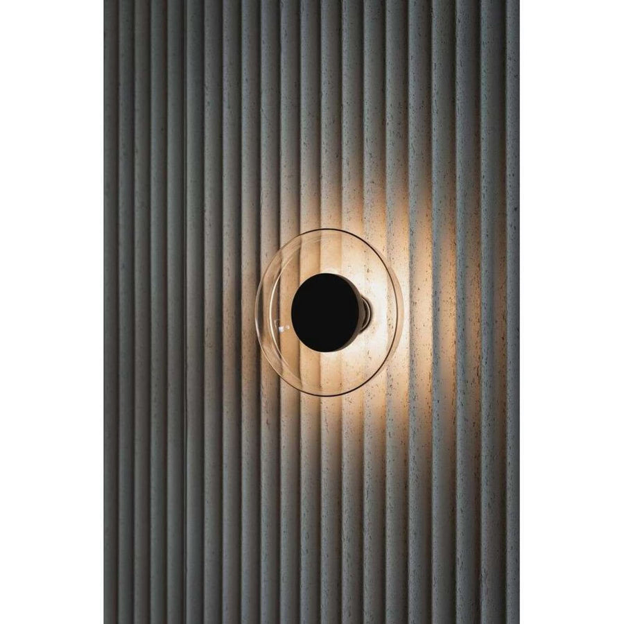 Applique murale LED Aura en aluminium, blanc, Ø 17,9 cm
