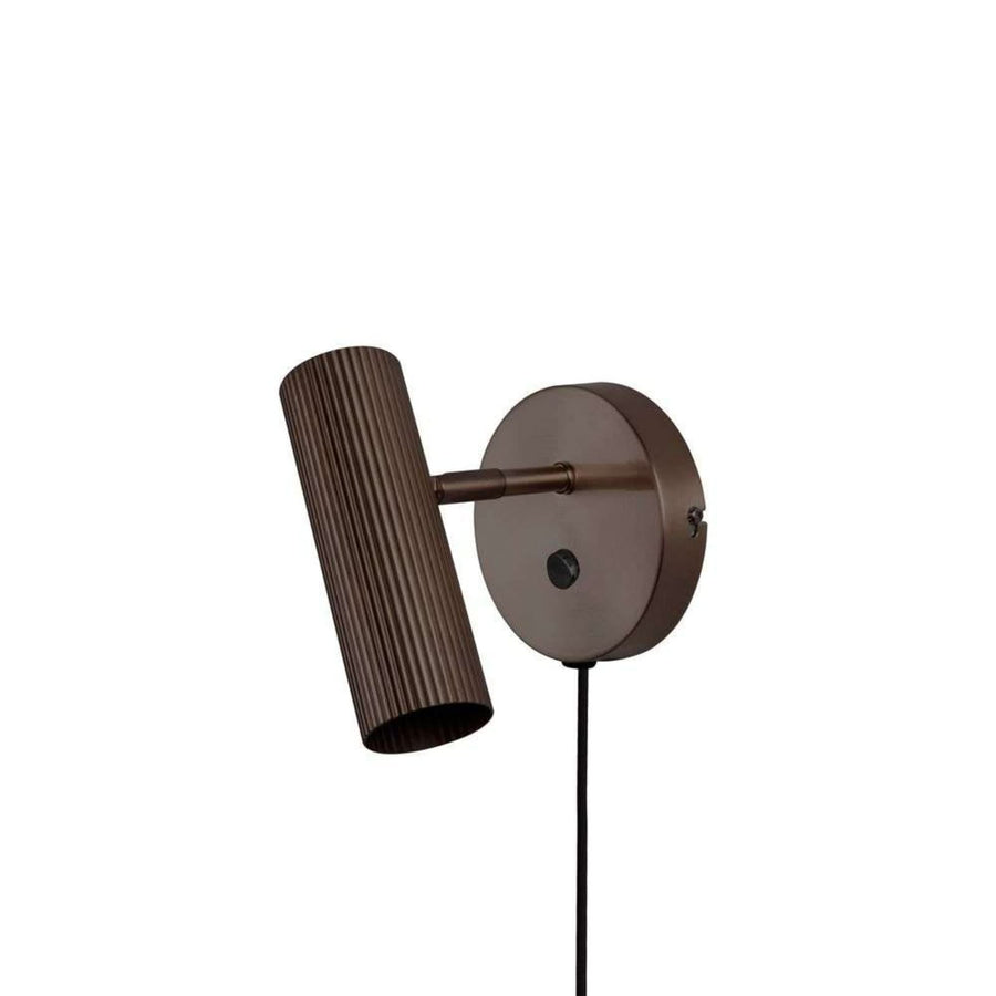 Applique murale Hubble en métal, bronze, hauteur 15 cm