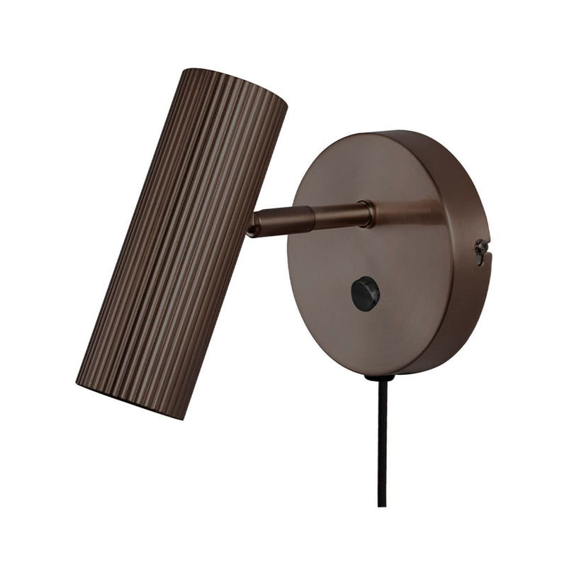 Applique murale Hubble en métal, bronze, hauteur 15 cm