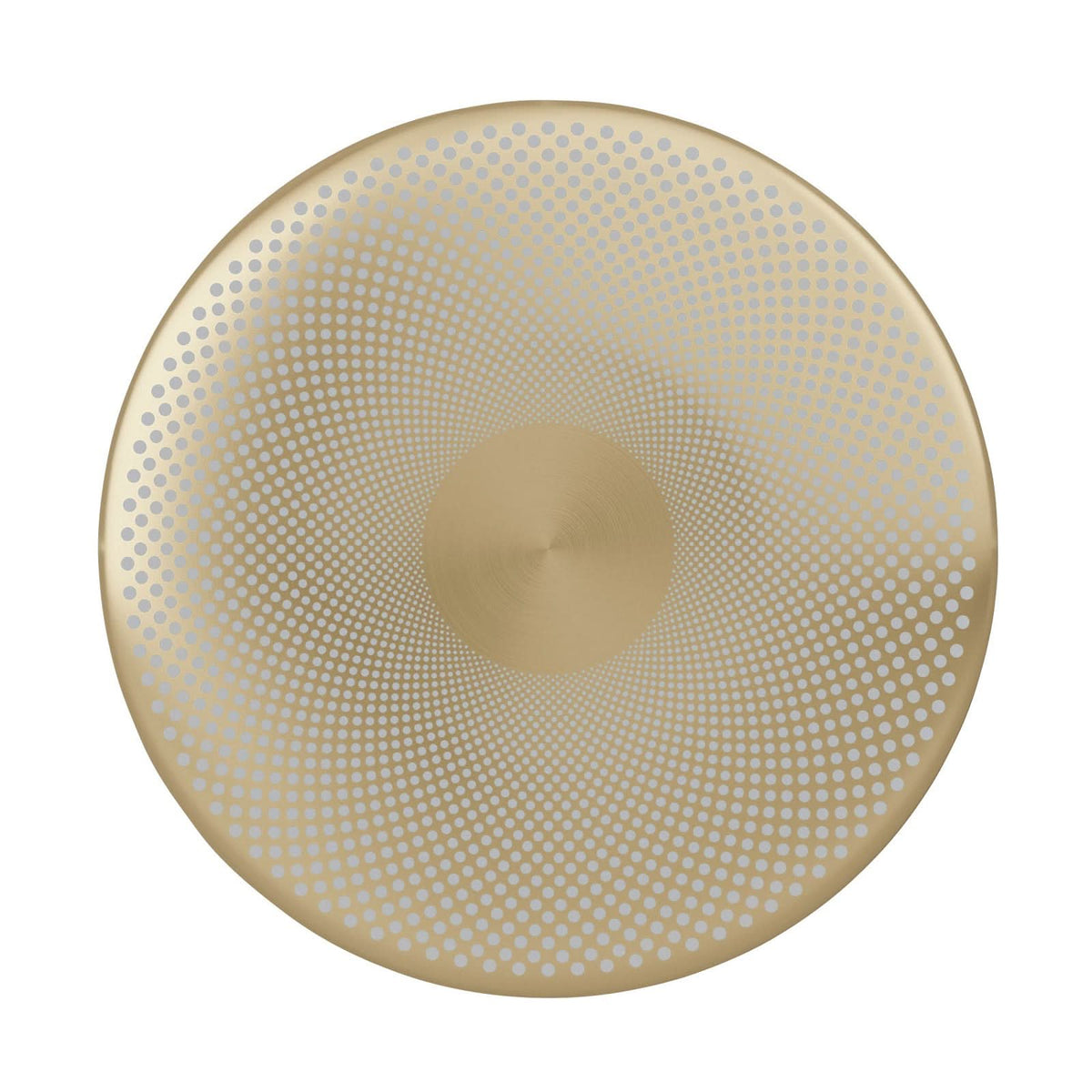 Applique murale LED Glint en laiton, Ø 36 cm