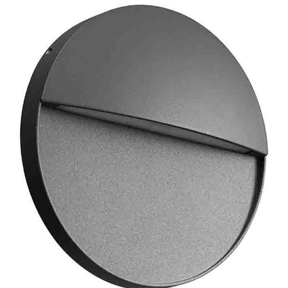 Balise murale extérieure LED Baker, IP54, Ø 16 cm