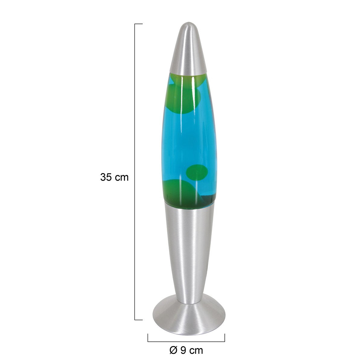 Lampe à poser Volcan argenté