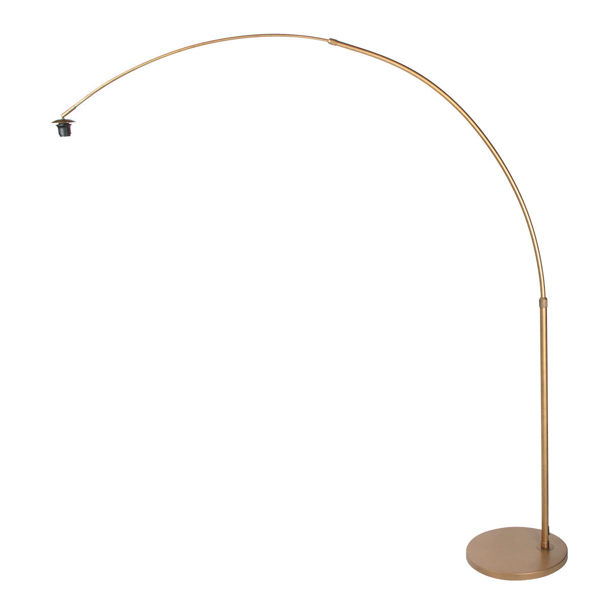 Sparkled Light 7268BR Bronze Arched Floor Lamp – Timeless warmth in your home