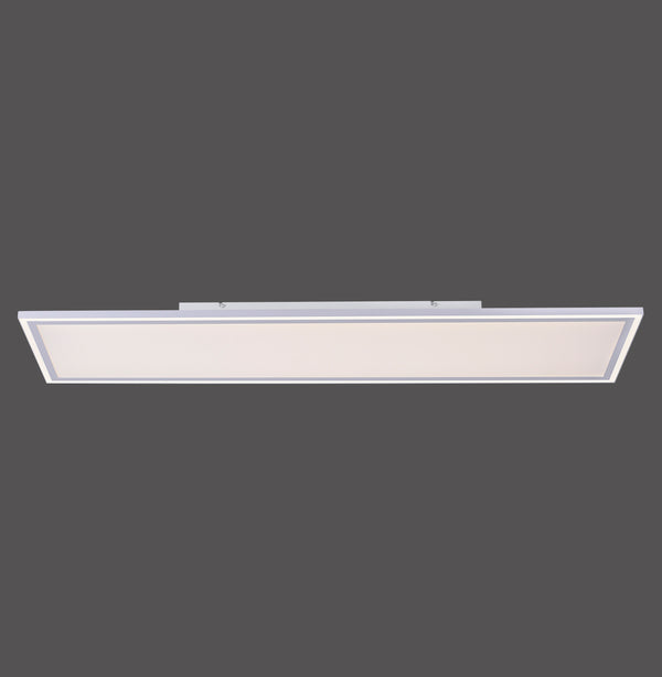Plafonnier Edging blanc, H 121,4 cm