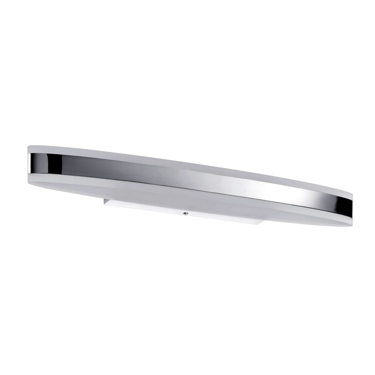 Applique murale LED Kuma en métal, aluminium et blanc, hauteur 4,5 cm, IP44