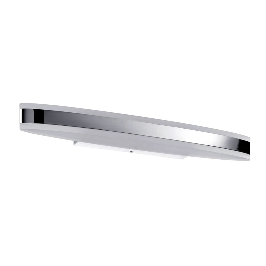Applique murale LED Kuma en métal, aluminium et blanc, hauteur 4,5 cm, IP44