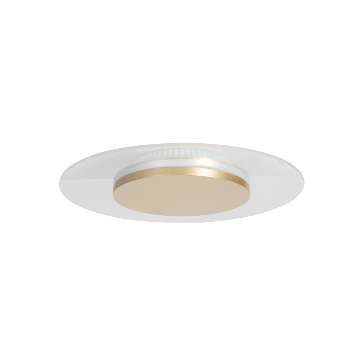 Lido 7797GO Gold Flush Mount Ceiling Light Ø28 cm 1100 lumens