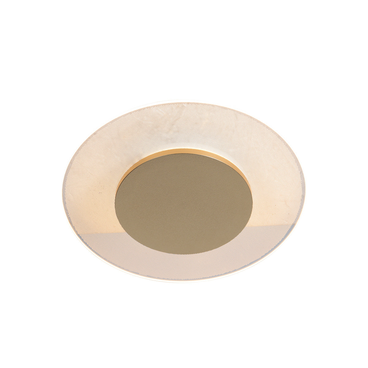 Lido 7797GO Gold Flush Mount Ceiling Light Ø28 cm 1100 lumens