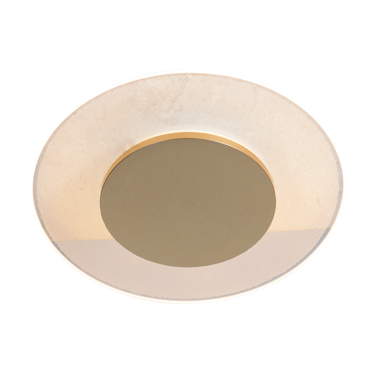 Lido 7798GO Flush Mount Ceiling Light – Gold Ø36 cm – 1500 lumens