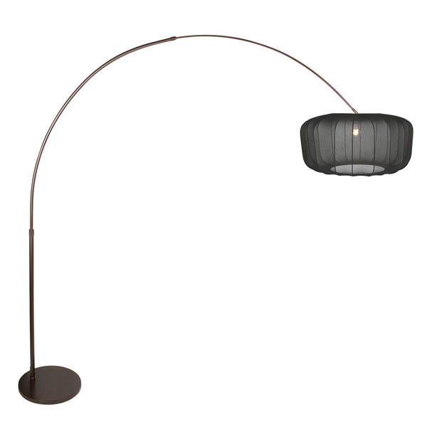 Vella-Lino black floor lamp