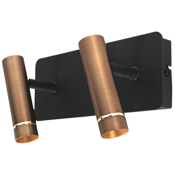 Lumo bronze wall lamp