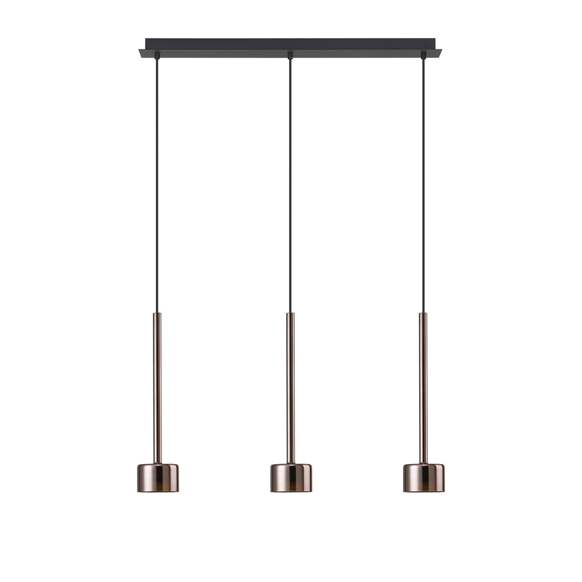 Suspension Tonic 3 lumières, verre