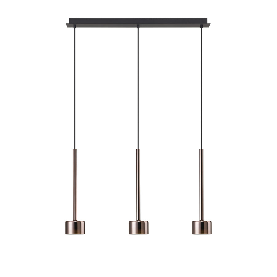 Suspension Tonic 3 lumières, verre