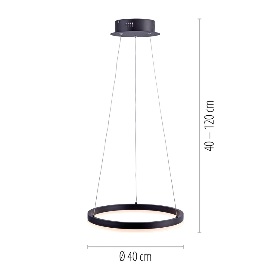 Suspension Titus, L 40 cm