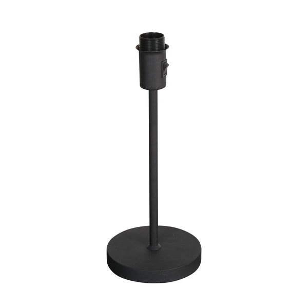 Noor black table lamp