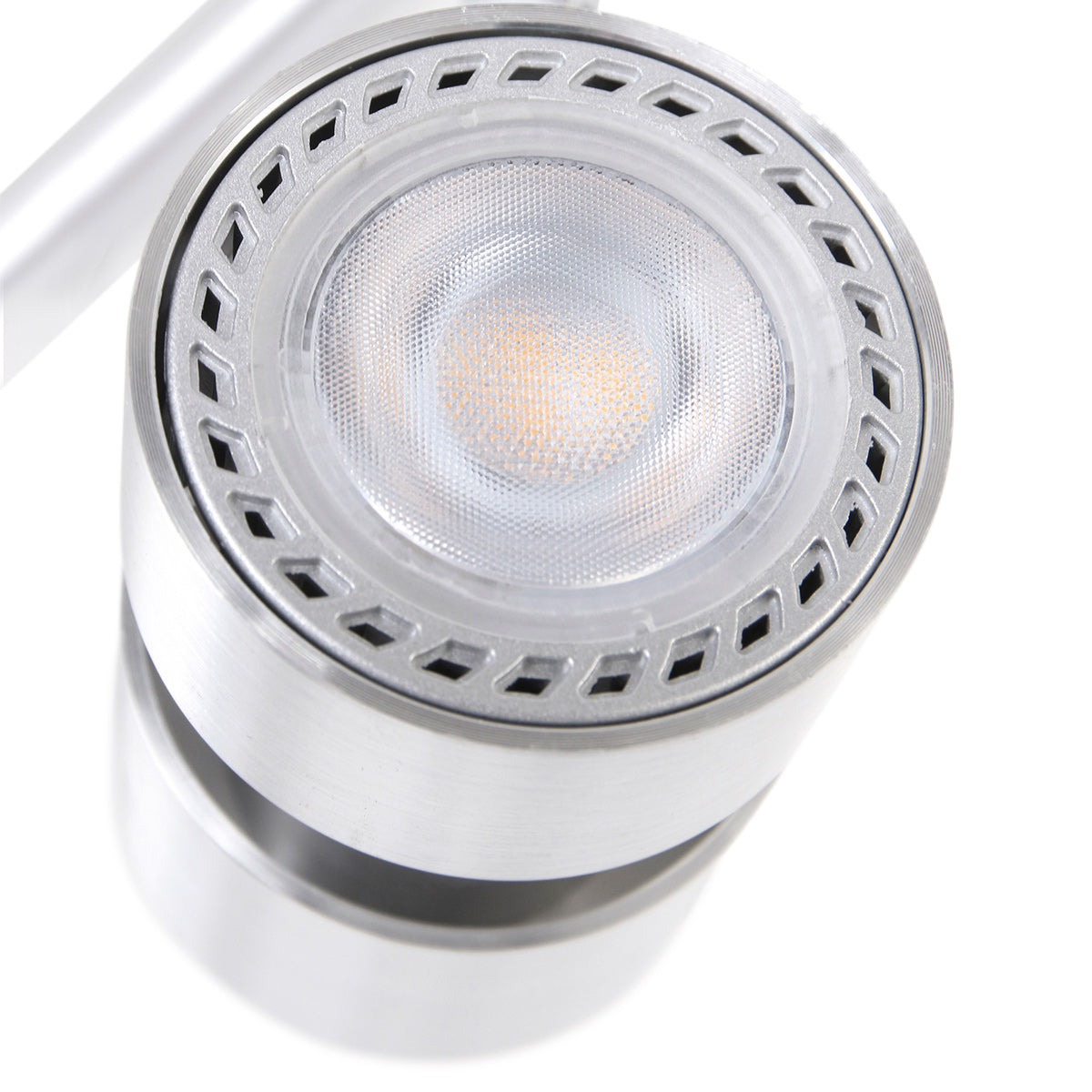 Natasja 7904ST 4-light steel spotlight, with dimmable GU10 bulbs