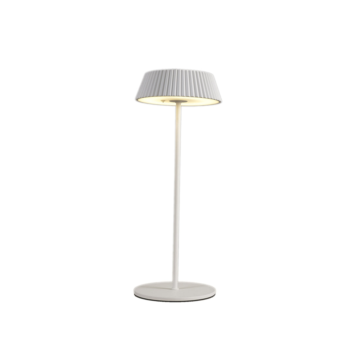 Lampe à poser extérieure LED Relax rechargeable, IP54, H 35 cm