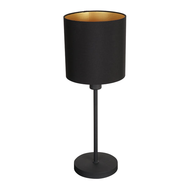 Noor black table lamp