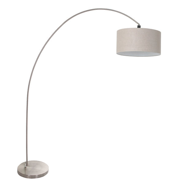 Solva silver floor lamp