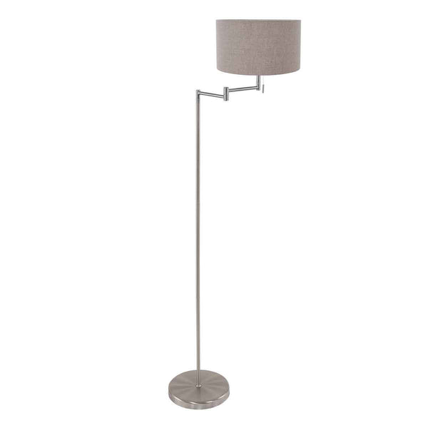 Bella silver floor lamp
