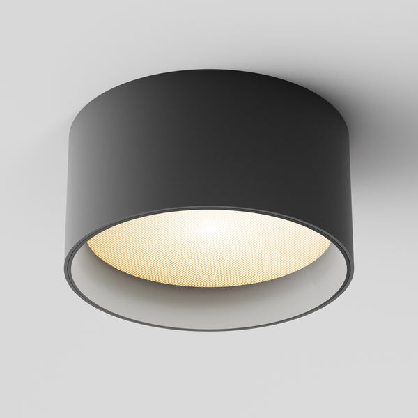 Vega black ceiling light