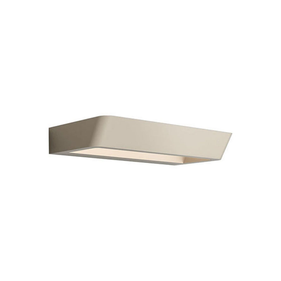 Applique murale LED Belvedere W2 en aluminium, bronze, hauteur 4,5 cm, 2700 K