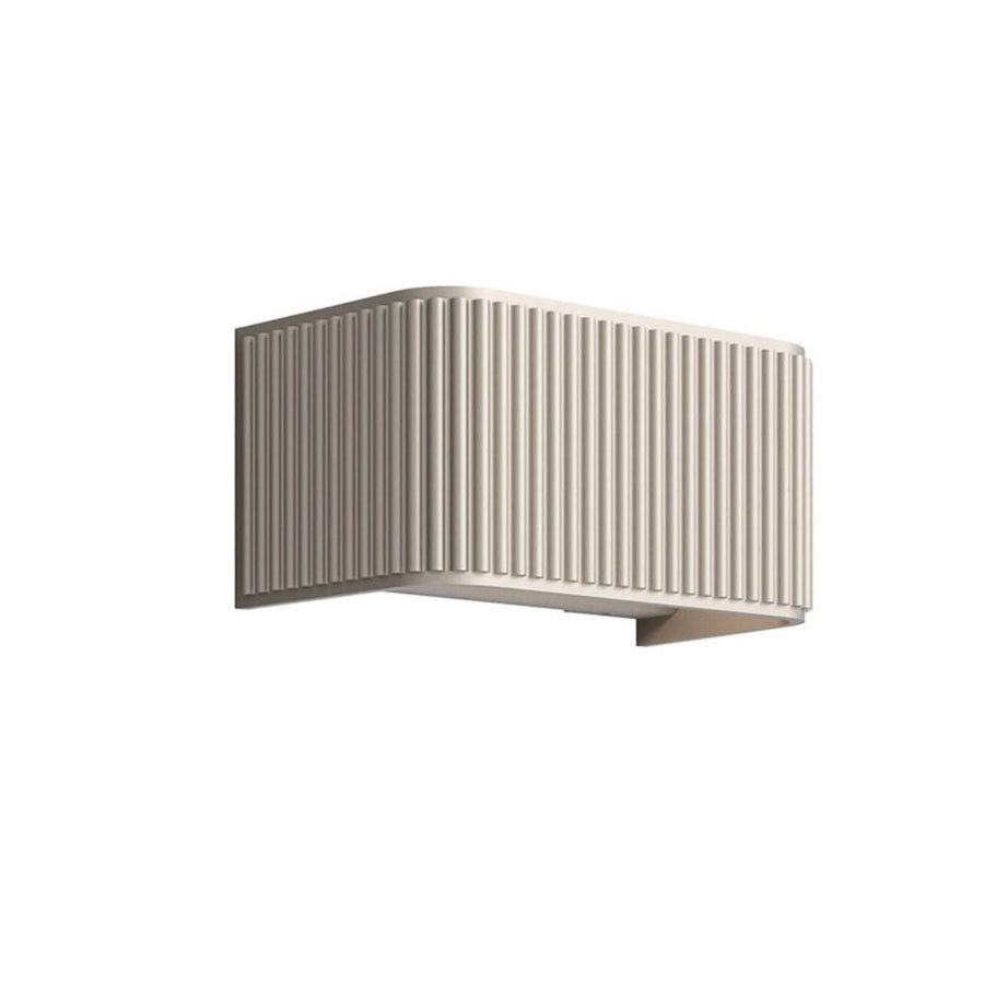 Applique murale LED Dresscode W1 en aluminium, bronze, hauteur 9 cm