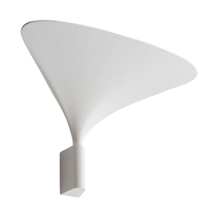 Applique murale LED Sunset W0 en aluminium, blanc mat, hauteur 22,5 cm, 3000 K