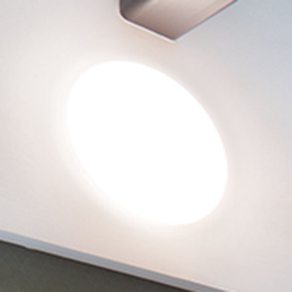 Applique murale LED WBLR/400 37 en acier, blanc, Ø 37,3 cm