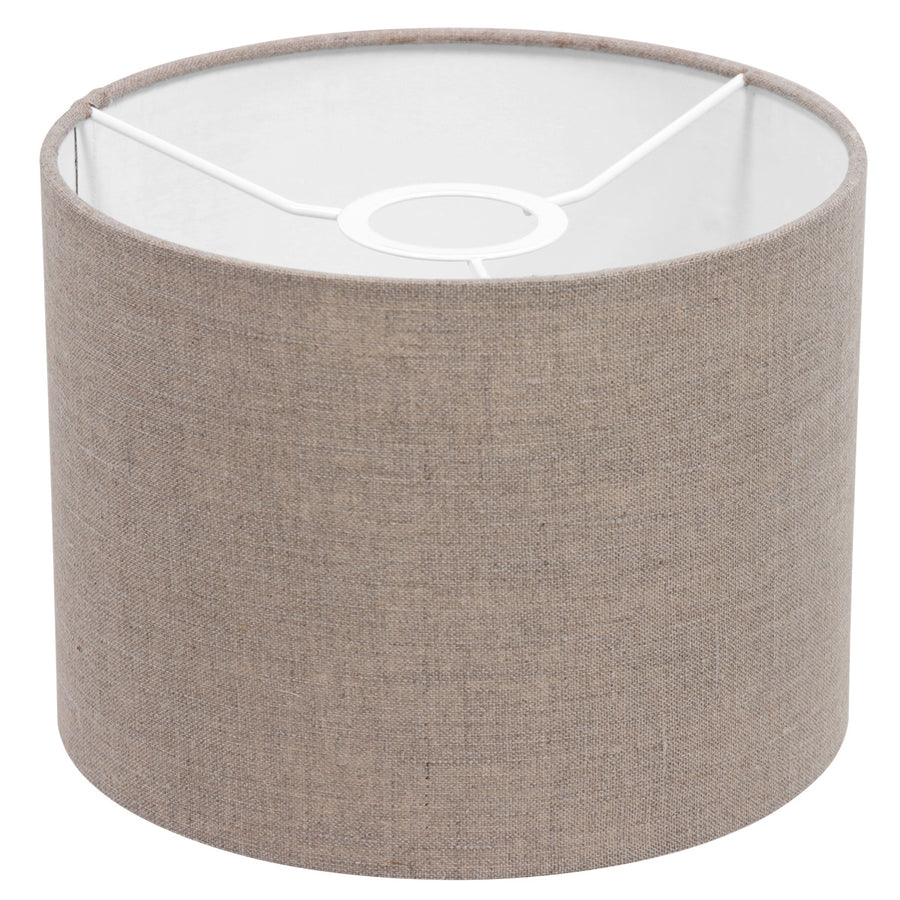 Stang 8203ZW black wall lamp with reading light and grey linen lampshade