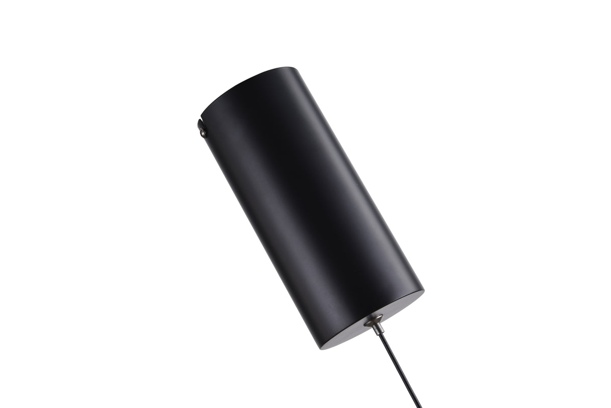 Suspension Saar noire mat et dorée, verre (MD2596-5A-3BGT)