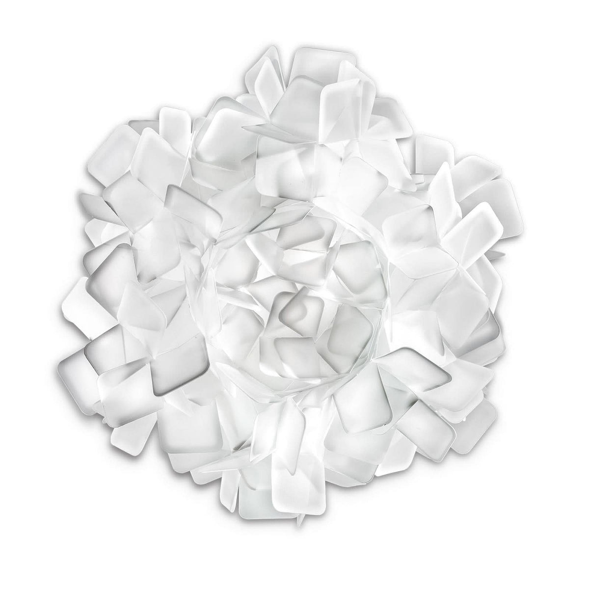Applique murale Clizia, blanc, 2 lumières, Ø 53 cm