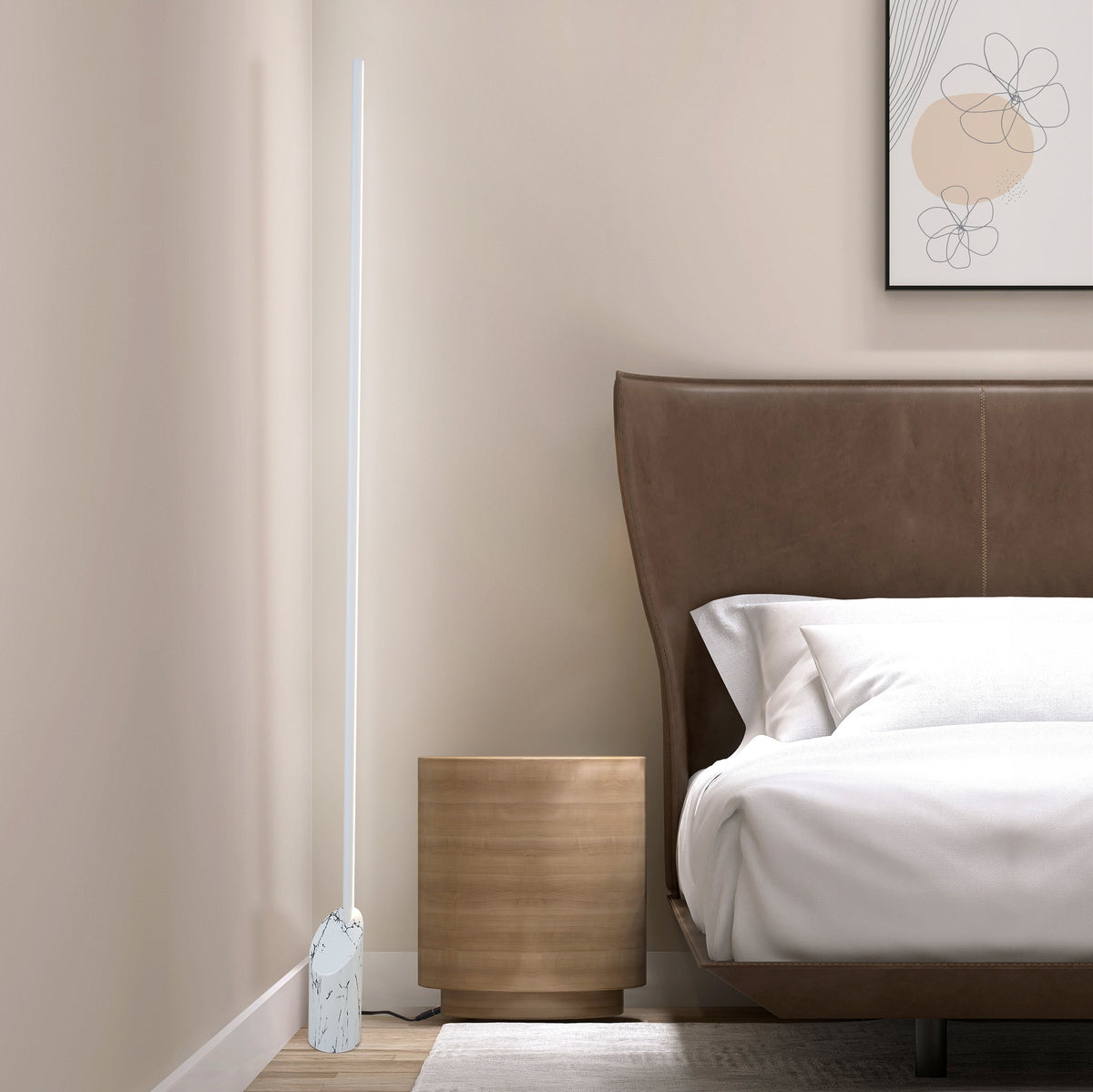 Lampadaire LED Marmol