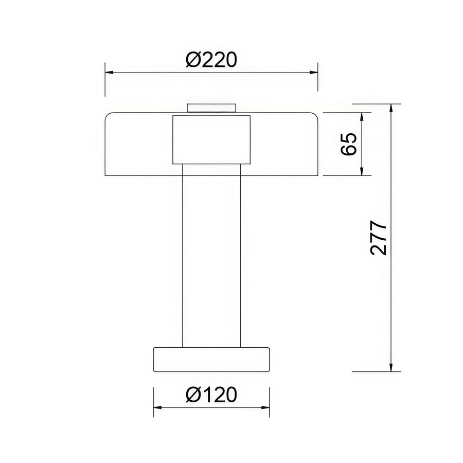 Lampe à poser Gin, Ø 22 cm